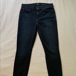7 for all mankind women midrise jeans size 29